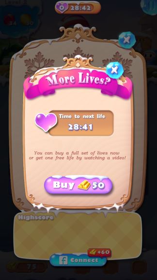 Ice Crush 2018 Cheats Lives