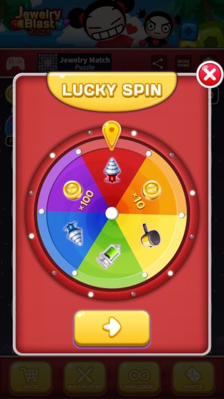 Jewelry Blast Pucca cheat