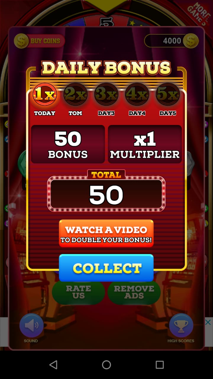 Money Wheel Slot Machine Game
