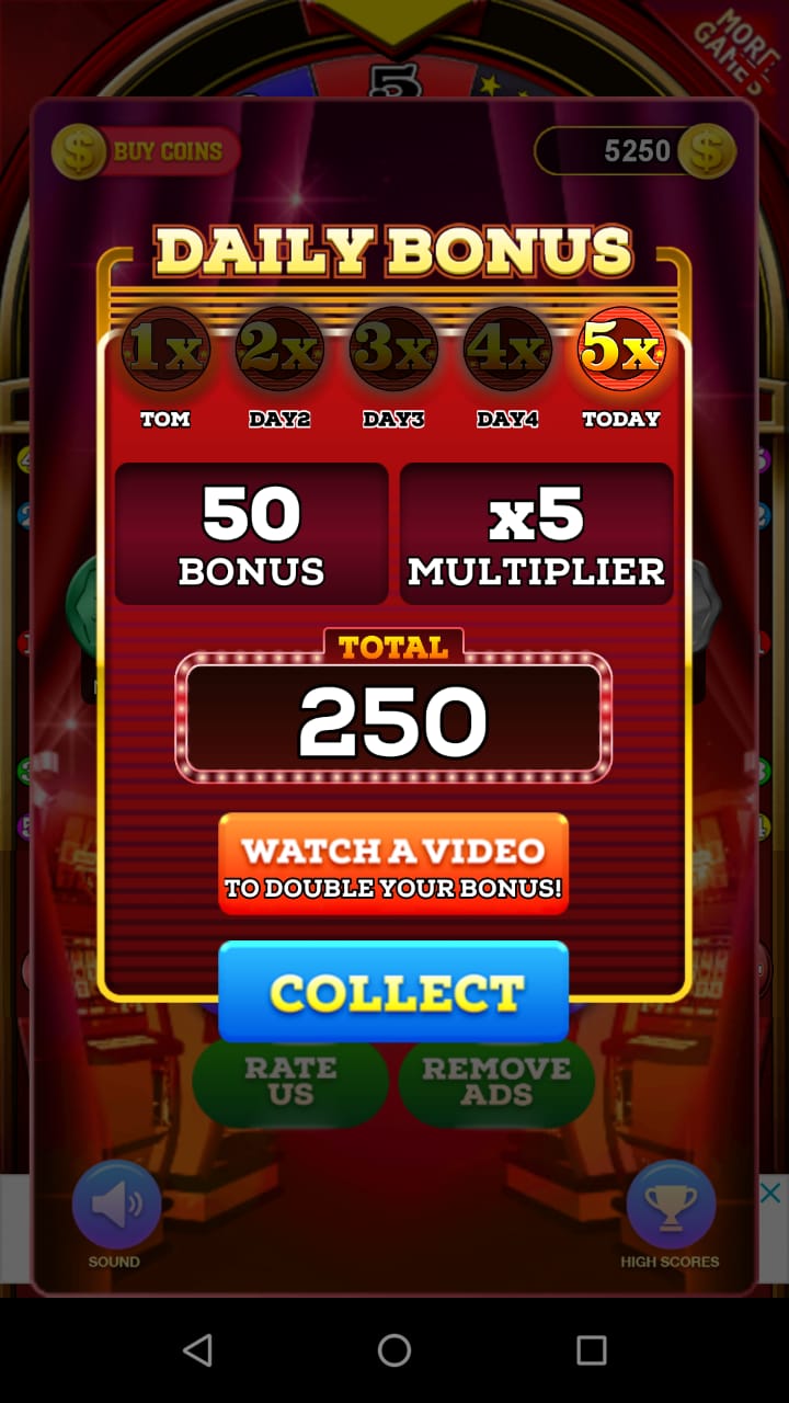 Money Wheel Slot Machine Game
