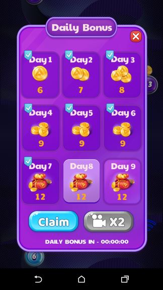 Play Bubble coins cheat