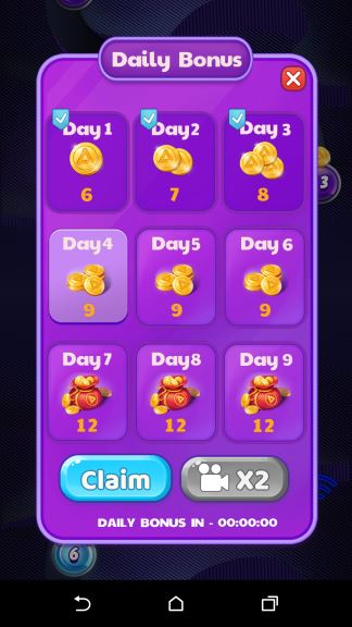 Play Bubble coins cheat