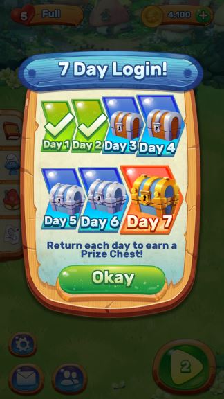 Smurfs Bubble Story coins