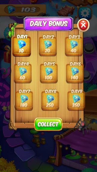 Witch Jewel Blast Game cheat