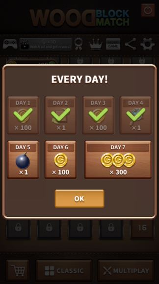 Wood Block Match Cheat Boosters