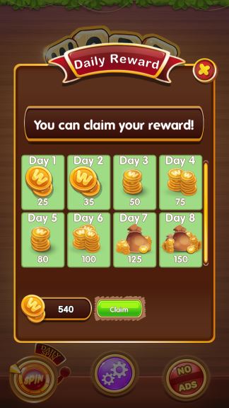 Word Bright Game coins-hints-cheat