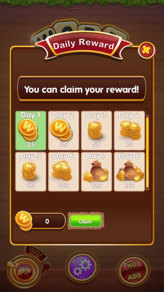 Word Bright Game coins-hints-cheat