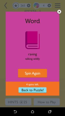 Word Trek Spin Hints Cheats