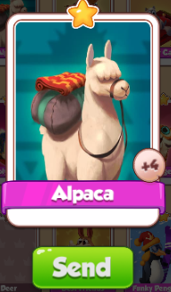 Alpaca Card Coin Master