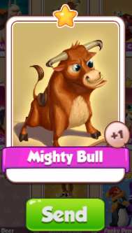 mighty-bull card coin master