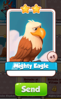 mighty-eagle card coin master