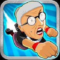 angry gran toss
