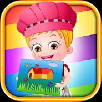 baby hazel learns colors