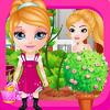 baby hazel learns gardening