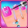 beauty toe nail salon makeover