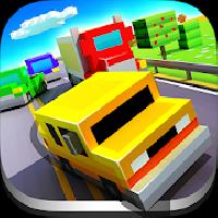 blocky highway: traffic racing