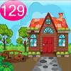 cartoon garden house 129