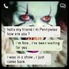 chat with pennywise - prank