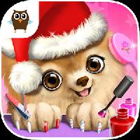 christmas animal hair salon 2