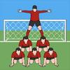 crazy freekick