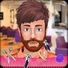 crazy mustache salon beard day