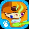 cute and tiny morning routine - teeth care and hygiene