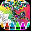 difficult adult coloring book