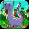 dinosaur kids connect the dots