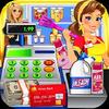 dollar store cash register sim and grocery shopping