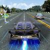 driving in speed car
