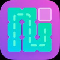 fill in  connect the blocks with one line