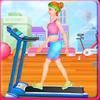 fit girl - workout and dress up