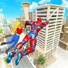 flying police robot rope hero: gangster crime city gamelinkexchange