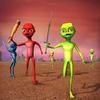 green alien royale