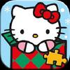 hello kitty christmas puzzles
