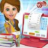 high school book store cashier - kids game