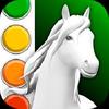 horse coloring book 3d gamelinkexchange