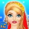 indian wedding girl makeup and dressup