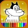 Kids Coloring Game For Oggy