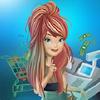 little tailor girl cashier shop cash register
