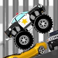 mad smash cop - hill racer