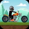 motorbike racing hill rider