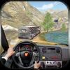 off road tourist bus driving