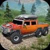 offroad 6x6 truck driving 2017