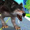 police dog vs wild wolves