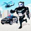 police panda robot car transform: flying car games gamelinkexchange