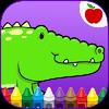 reptiles kids coloring game gamelinkexchange