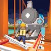 river railway bridge construction train games 2017