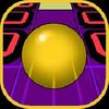 rolling ball bounce on the sky