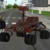 sci fi future robot cars sim